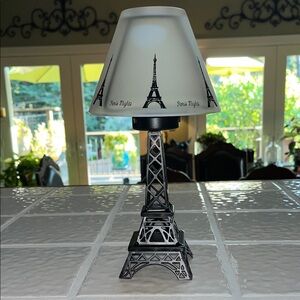 Eiffel Tower Tea-light holder - Black and White